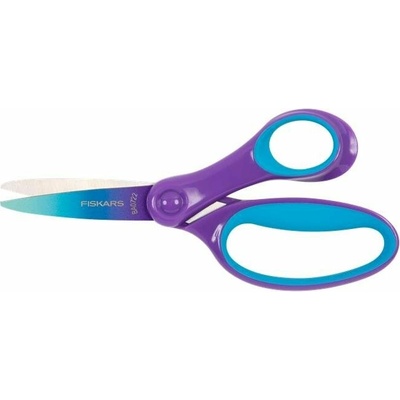 Nožnice, školské 15 cm, FISKARS, ombre fialové