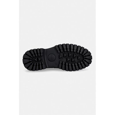 Guess мокасини мъжки от велур GORIZIA (FMTZIA.SUE14.BLACK)