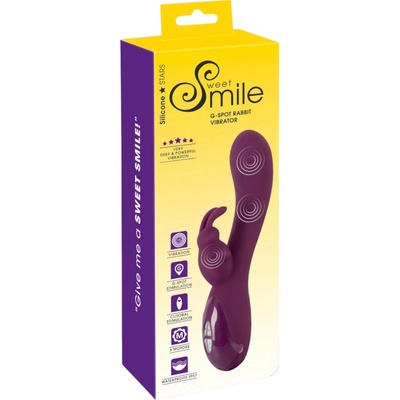 Smile s ramienkom fialový