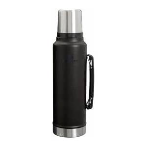 STANLEY 1913 Classic Legendary Thermos Bottle 1.4L - Thermos Keeps Hot or Cold for 40 Hours - Stainless Steel Thermos Flask - BPA Free - Dishwasher Safe - Matte Black - 10-08265-002