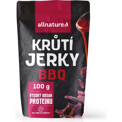 Allnature Turkey BBQ Jerky 100 g – Sleviste.cz