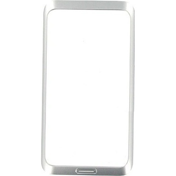 Kryt Nokia E7 přední stříbrný