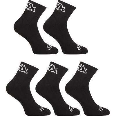 Styx 5PACK Styx чорапи до глезена черни Styx | Cheren | ЖЕНИ | 35-38