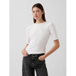 GAP Еластична тениска GAP GAP | Byal | ЖЕНИ | XXS