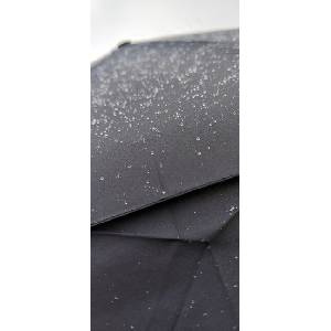 Origin Outdoors Ветроустойчив компактен чадър Wind-Trek с полюси от фибростъкло и тефлоново покритие L черен (020163)