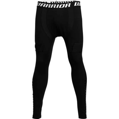 Warrior Alpha Compression Pant Cup Black Senior