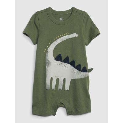 GAP Бебешки гащеризон с динозавър GAP GAP | Zelen | Момчешки | 74-80