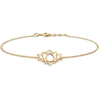 Savicki náramek květina žluté zlato B-B-B0288-00072-585-Z