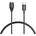 Tech-Protect mc04 ultraboost charging type-c cable 100cm garmin watch black (5906302318483)