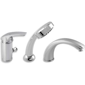 FERRO Metalia 57 - 3-отворна смесителна батерия за вана, хром 57045, 0 (57045,0)