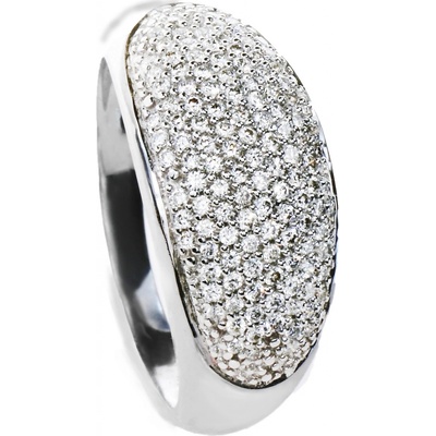 Stuchlík zlatý prsten s diamanty 039249