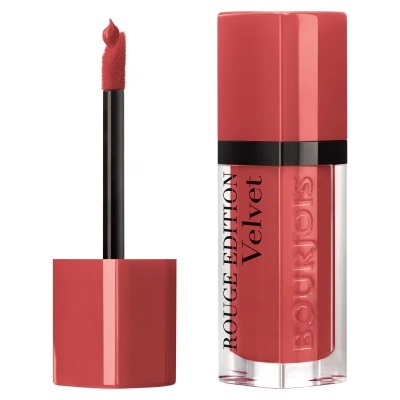 Bourjois Rouge Edition Velvet течно червило с матиращ ефект 7, 7 мл 04 Peach Club