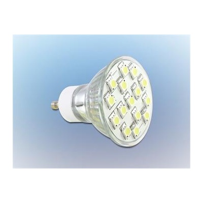 DeLock LED GU10 15x SMD biela studená 3,5W 225lumen