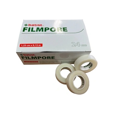 Batist Filmpore fixačná náplasť 1,25 cm x 9,15m, 1ks
