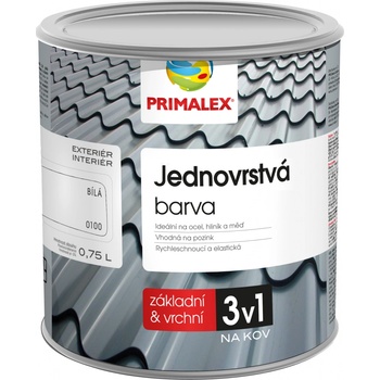 Primalex Metal 3v1 Farba na strechy 2,5L metal hnedá