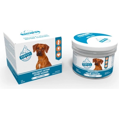 Topvet Aquamin biologicky aktívny vápnik pre psov 120 ks