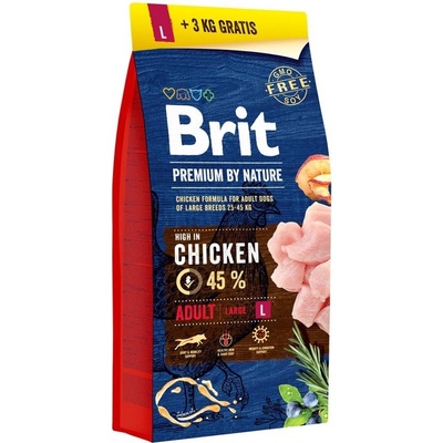 Brit Premium by Nature Adult Large Breed Chicken 18 kg