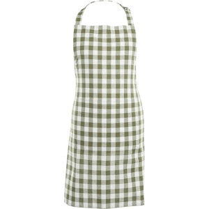 Tiseco Home Studio Памучена  рестилка Gingham - Tiseco Home Studio (9686GREENOLIVE)
