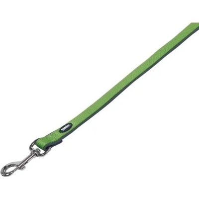 Nobby Повод classic preno nobby, найлон с неопренова подплата, зелен/сив, ширина - 20-25 мм, дължина - 120 см, Германия - 80526-39