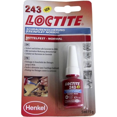 Loctite 243 zajišťovač závitů 5 g