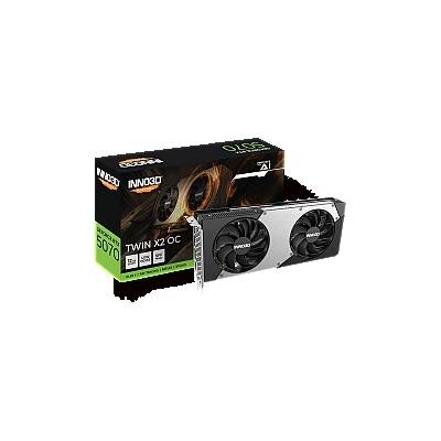 GeForce RTX 5070 Twin X2 OC 12GB GDDR7 192-bit HDMI 3x DP (N50702-12D7X-195064N)