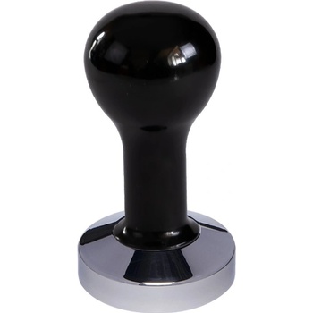 Buna Café tamper kov čierny, nerez lesk, konvexný 58 mm