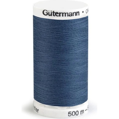 Prima-obchod Polyesterové nitě návin 500 m Gütermann, barva 068 Blue Indigo