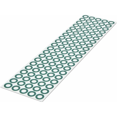 Tipa Izolačný papier samolepiaci krúžok pre 1 x 18650 100 ks