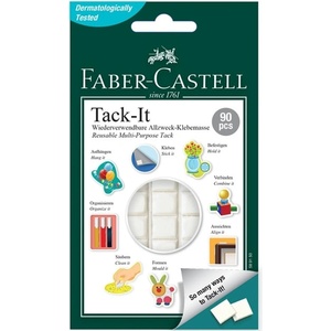 Faber-Castell Самозалепваща гума Faber-Castell Tack-It, 50 g (1025160010)