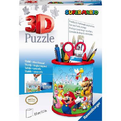 Ravensburger - Puzzle 3D puzzle stojan: Super Mario - 40 - 99 piese