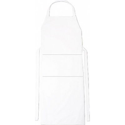 CG Workwear Velká pracovní zástěra Verona 110x75cm Bílá CGW130