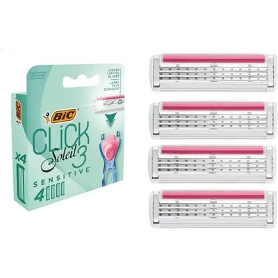 BIC НОЖЧЕТА click soleil 3 sensitive БЛ4 bic (bic 921383)