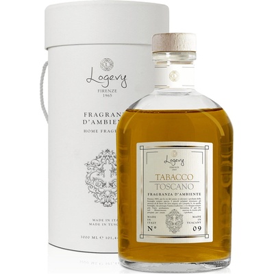 Logevy Firenze 1965 Logevy aroma difuzér s tyčinkami Tabacco Toscano Toskánský tabák 250 ml