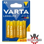VARTA Алкална Батерия varta longlife - aa (185748)