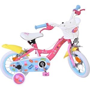 E & L Cycles Детски велосипед с помощни колела E&L cycles - Peppa Pig, 12 (20537-FW12)
