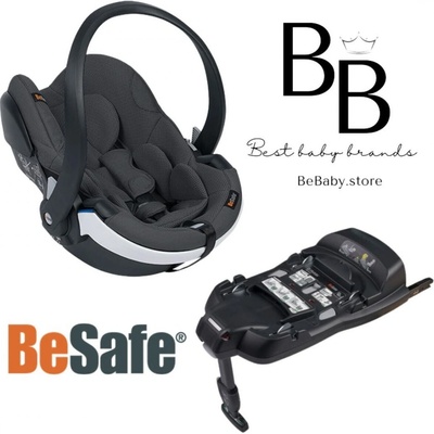 BeSafe IZI GO MODULAR X1 i-Size 2023 anthracite mesh