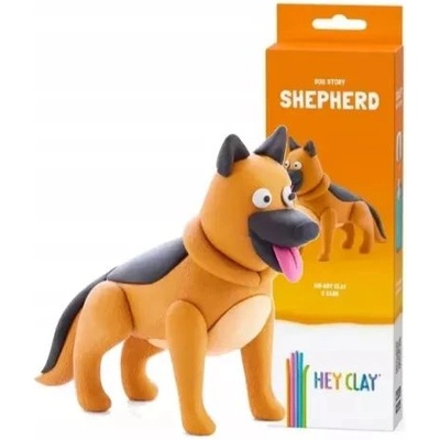 TM Toys Hey Clay: фигура на немска овчарка (HCL30120CEE)