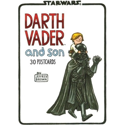 Darth Vader and Son Postcard Book - Star Wars - Jeffrey Brown