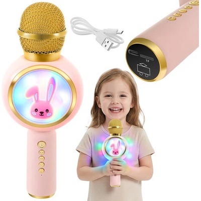 Bezdrátový karaoke Izoxis 27048 růžový