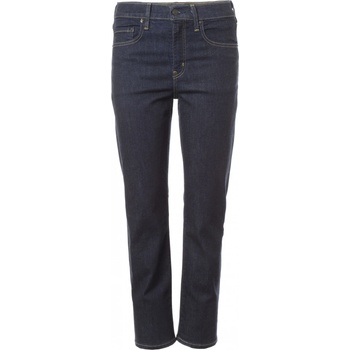 Levi´s 724 high rise straight wave dámske džínsy tmavo modré