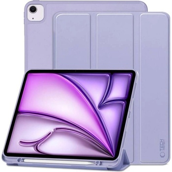 Tech-Protect Защитен Калъф за Калъф за iPad Air 13" 2024-2025, Tech-Protect Trifold Slim Pen Case, Лилав (5906302308668)