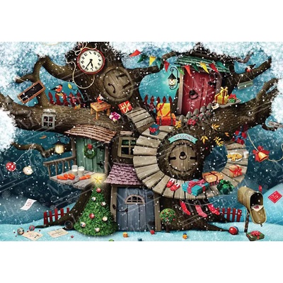 Magnolia - Puzzle Christmas in the Forest - 1 500 piese