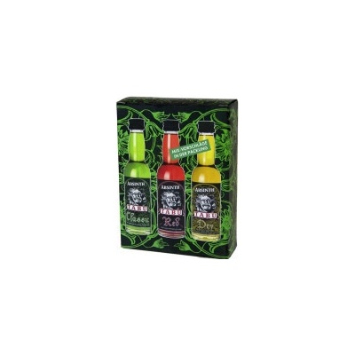 Tabu Absinth Classic + Red + Dry 55% 3 x 0,04 l (set)