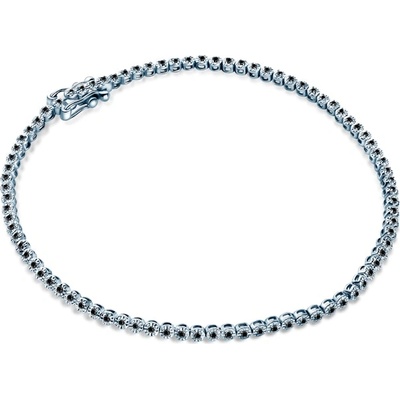 SAVICKI Гривна Savicki: бяло злато, черни диаманти