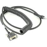 Zebra Свързващ кабел Zebra CBA-R71-C09ZAR, RS-232 (CBA-R71-C09ZAR)