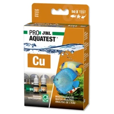 Jbl PROAQUATEST Cu Copper - Тест за измерване нивото на мед във водата , около 50 теста