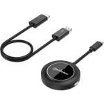 ICINTRACOM MANHATTAN Безжичен удължител, USB-C към HDMI, адаптер за дисплей, комплект за презентации, 1080p60Hz, 30 м, черен 208420 (208420)