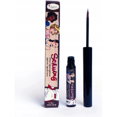 theBalm Schwing® Liquid Eyeliner tekuté linky na oči Brown 1,7 ml