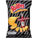 RUFFLES Картофен чипс с вкус на кетчуп Heinz 140г
