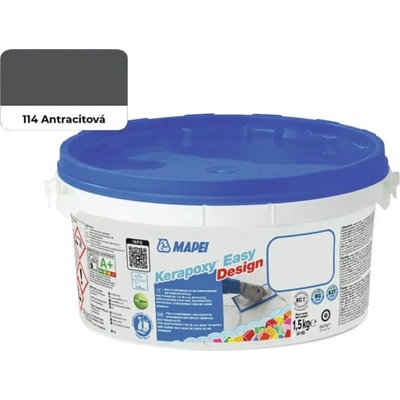 Mapei Kerapoxy Easy Design 1,5 kg antracitová – Zbozi.Blesk.cz
